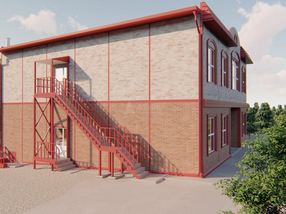 3D визуализация Магазин из сэндвич-панелей - фото 2