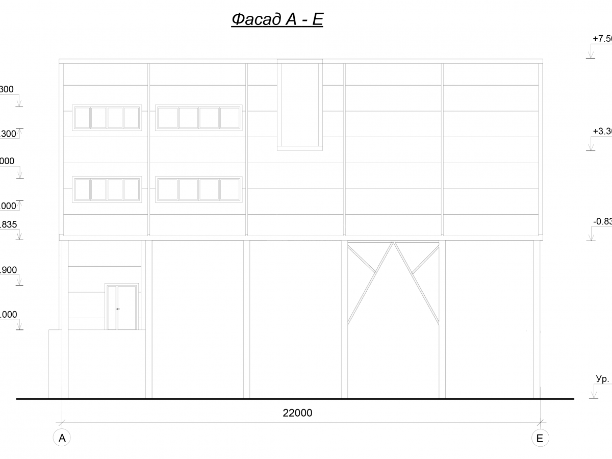 Планировка Производственный корпус из сэндвич-панелей -  фото 7