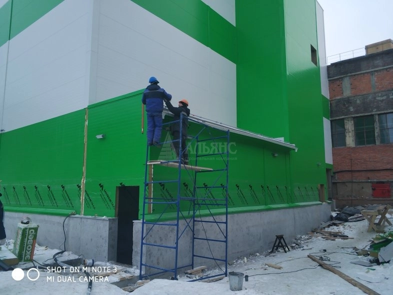 Цех бумажного комбината АО "Волга" из сэндвич-панелей - фото 5